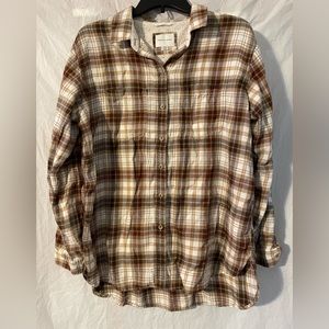 American eagle flannel size M